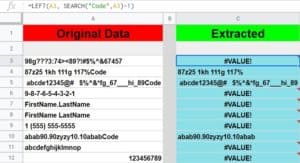 All the ways to extract text or numbers from a string in Google Sheets