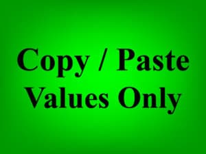 An article that teaches how to copy and paste values only in Google Sheets