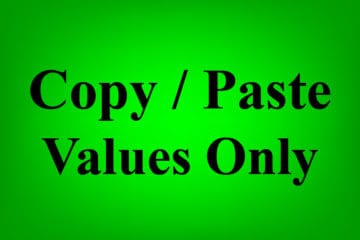 An article that teaches how to copy and paste values only in Google Sheets