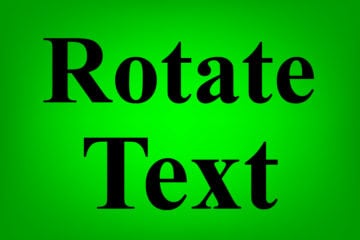 An article that teaches how to rotate text in cells in a Google spreadsheet, with multiple examples included