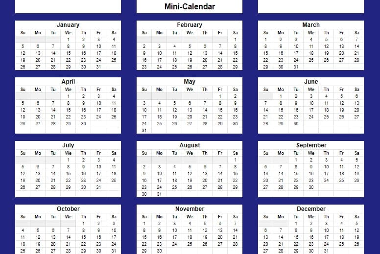 Per Session Calendar 2022 2023 2021, 2022, 2023, & Automatic Calendar Templates (Monthly & Yearly) For  Google Sheets