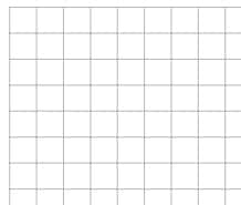 An example of the graph paper template that has medium squares