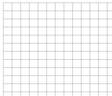 An example of the graph paper template that has small squares