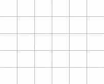An example of the graph paper template that has normal shaded squares