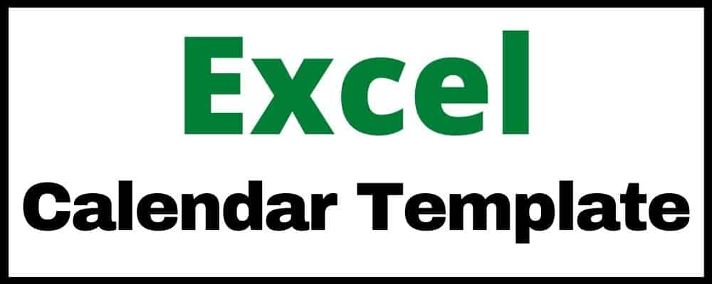 Free Excel Calendar 2022 2021, 2022, & 2023 Calendar Templates (Monthly & Yearly) For Excel