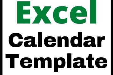 Featured image for the Microsoft Excel Calendar Templates (Full Size and Miniature / monthly and yearly)
