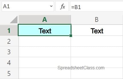 Simple example of fixing a circular reference error in Excel- part 2 after correction