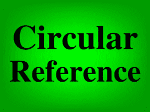 Featured image for the lesson on how to fix a circular reference warning in Excel