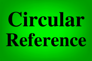 Featured image for the lesson on how to fix a circular reference warning in Excel