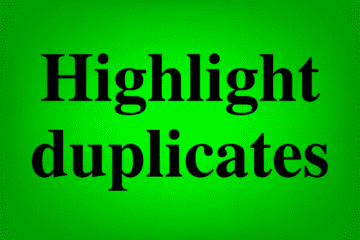 Featured image for the lesson on how to highlight duplicates in Google Sheets