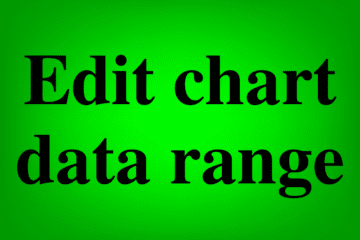 Featured image for the lesson on how to edit chart data range in Google Sheets