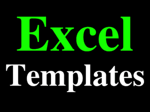 Picture for templates page, for the Microsoft Excel Templates
