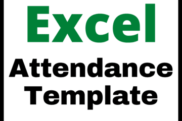 Featured image for the attendance templates for Microsoft Excel
