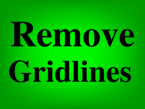 Lesson on How to remove gridlines in Google Sheets featured image