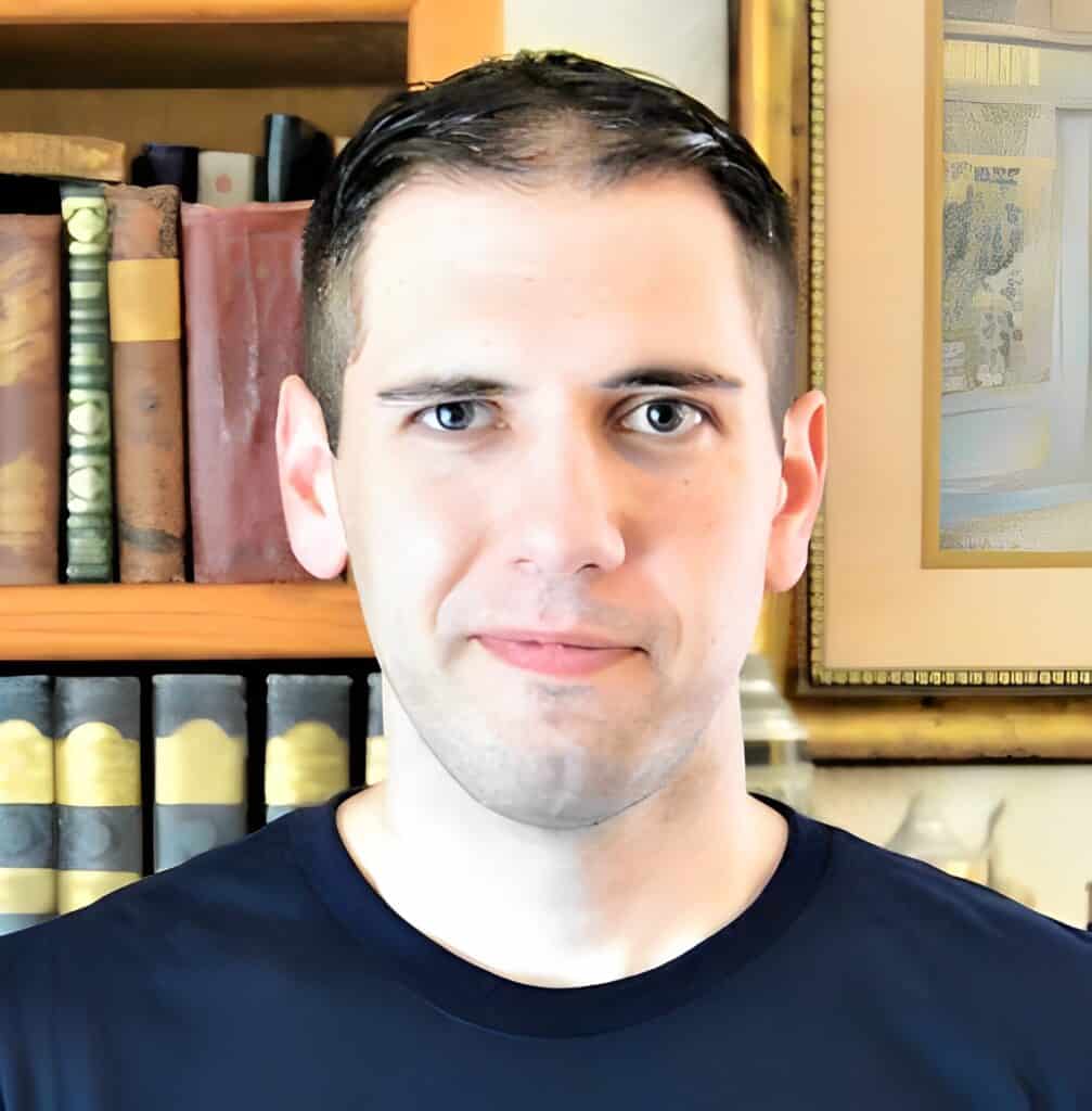 A photo of Corey Bustos for any page at SpreadsheetClass.com