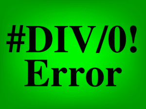 Handling the divide by zero error in Google Sheets featured image