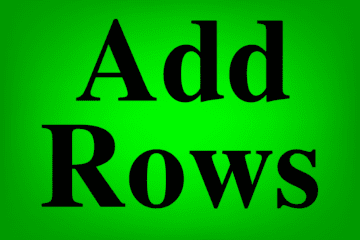 Lesson on How to add rows in Google Sheets featured image