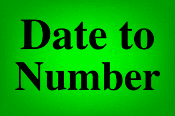 Lesson on How to convert dates to numbers in Google Sheets featured image