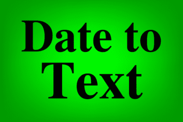 Lesson on How to convert dates to text in Google Sheets featured image