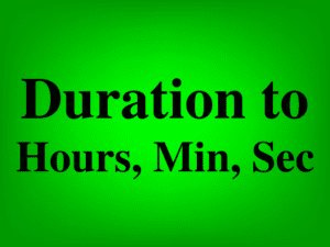 Lesson on how to convert between duration and number of hours minutes seconds in Google Sheets featured image