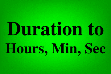 Lesson on how to convert between duration and number of hours minutes seconds in Google Sheets featured image