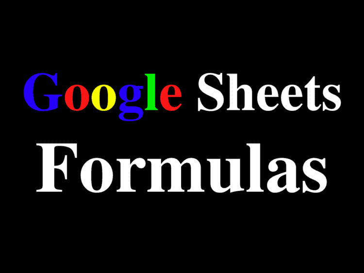 Featured image for the Google Sheets Formulas section