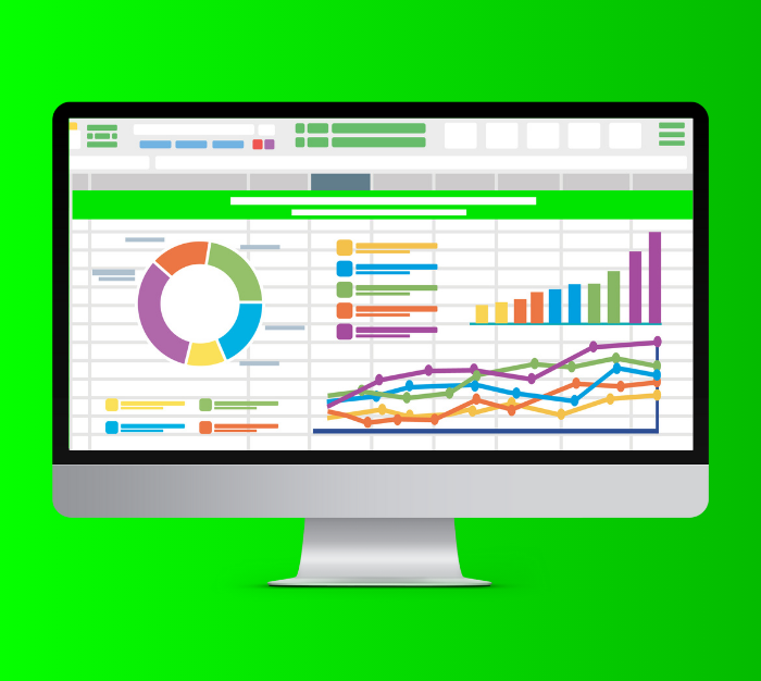 A Google Sheets spreadsheet graphic (green) by SpreadsheetClass.com