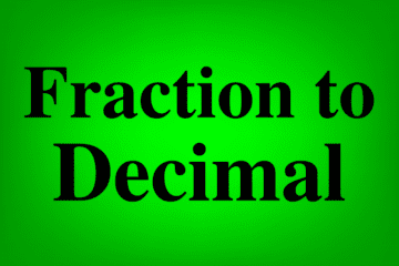 Lesson on How to convert fractions to decimals in Google Sheets featured image