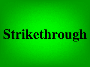 Lesson on How to use strikethrough in Google Sheets featured image