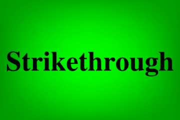 Lesson on How to use strikethrough in Google Sheets featured image