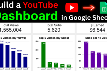 How to build a YouTube dashboard in Google Sheets Thumbnail